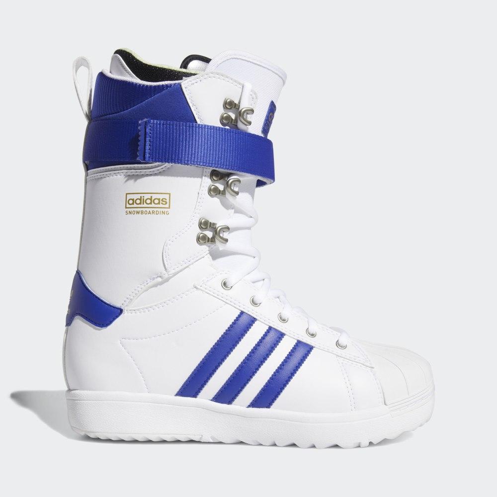 Ghete Adidas Superstar ADV Barbati Romania - Albi/Albastri/Aurii Metal D97886